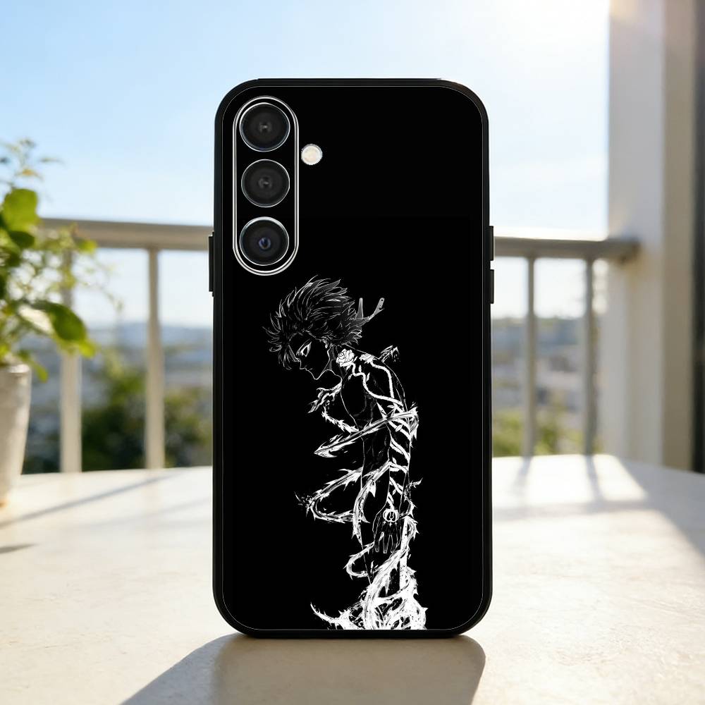 M-Michael K-Kaiser Anime Phone Case For Samsung A73,A21s,A22,A31,A32,A52,A53,A71,A80,Soft Black Shell