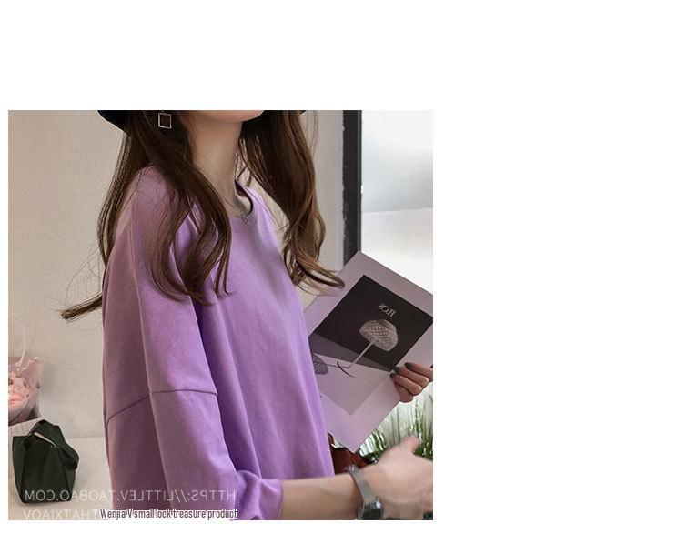 T-shirt da Donna Larga Colore Caramella Estate 2025 - Manica Corta Stile Studente
