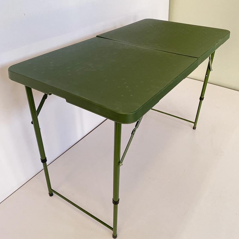 

Portable Folding Table and Chair Set for Training, Conferences, Camping, and Outdoor Dining армия зеленый