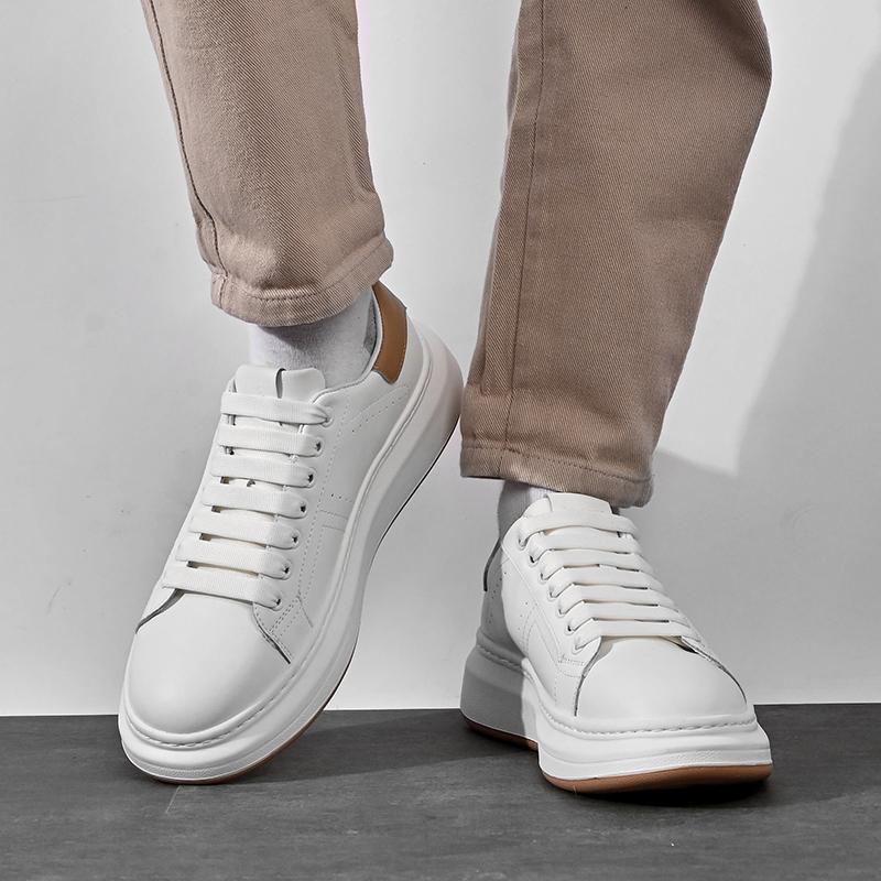 

Fashion four seasons first layer cowhide sheepskin trendy men s board shoes comfortable and versatile men s break 44