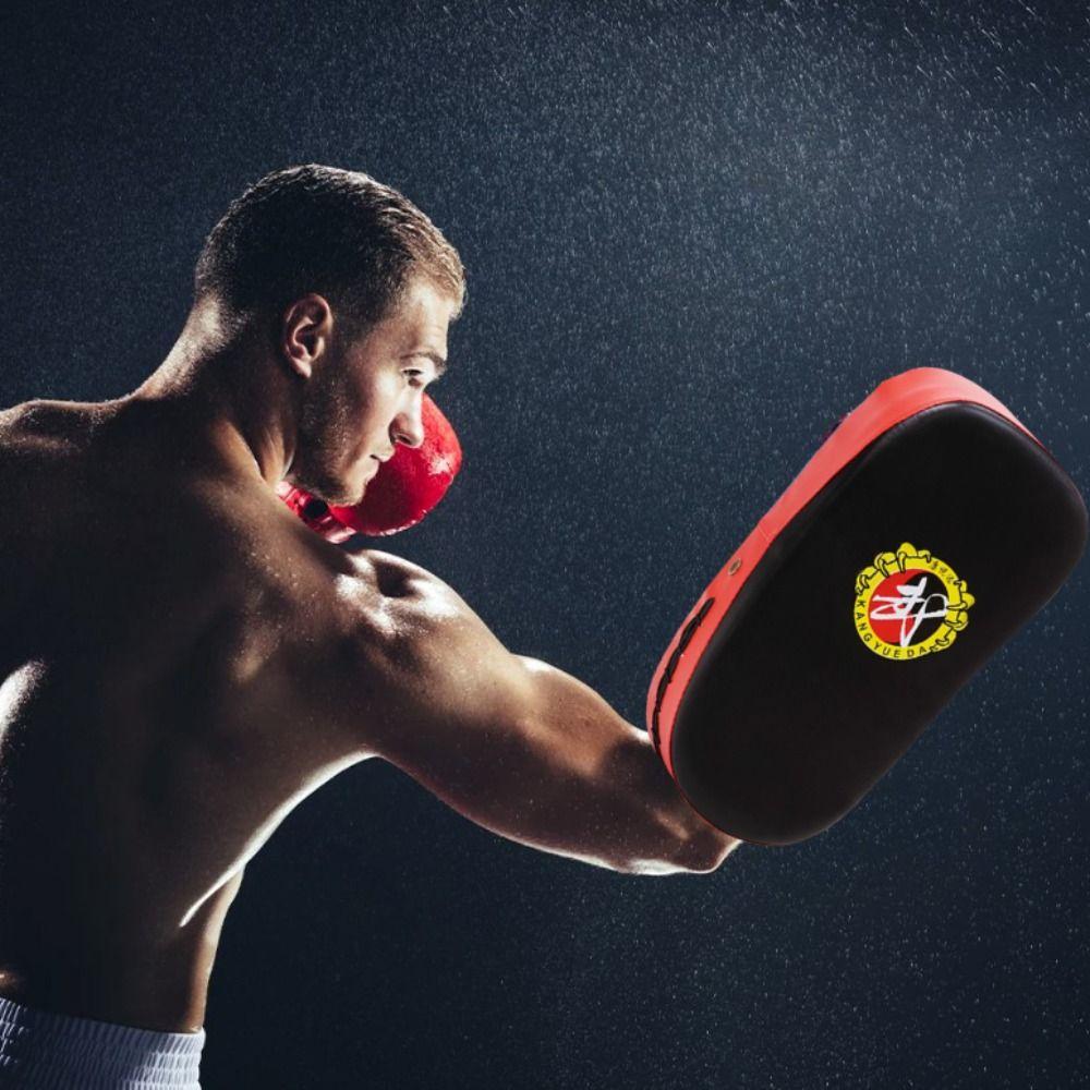 Thickened Karate Punching Pad Curved Boxing Kick Target Professional Punching Shield Pad  Kids
