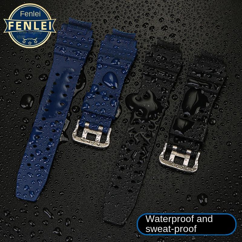 Armband für Casio G-Shock GA-1000 1100 GW-4000 GA1100 G1400 Harz-Uhrenarmband Herren Sport Wasserdicht Gummi Ersatzarmband