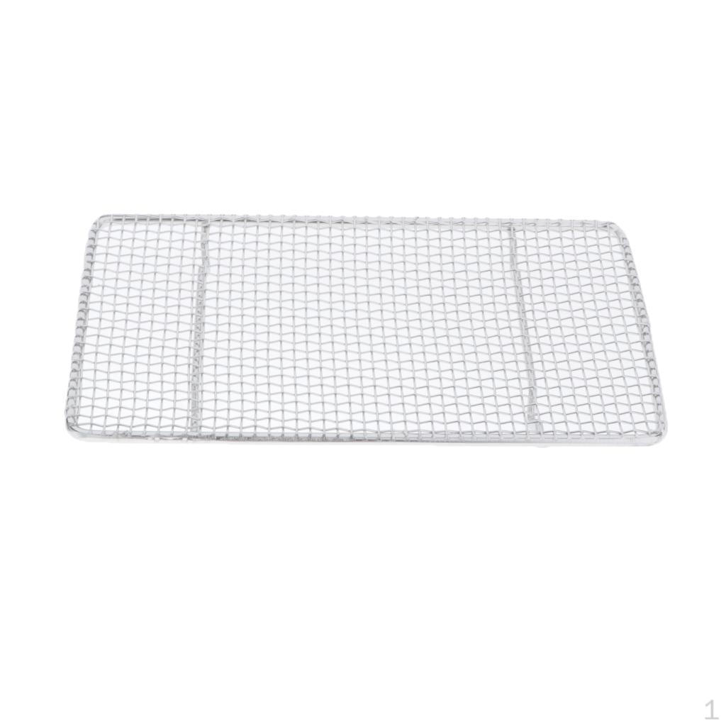 Barbecue Grilling in Stainless Steel Easy to Clean Rectangle