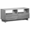 TV Stand 90 X 34.5 X 40 Cm Sonoma Grey Engineered Wood