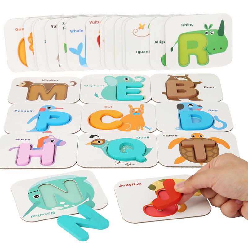 Early Childhood Education Numbers Cognition Enlightenment Computing Alphabet Logic Cards Kindergarten Reading Pictures Recognize Letters