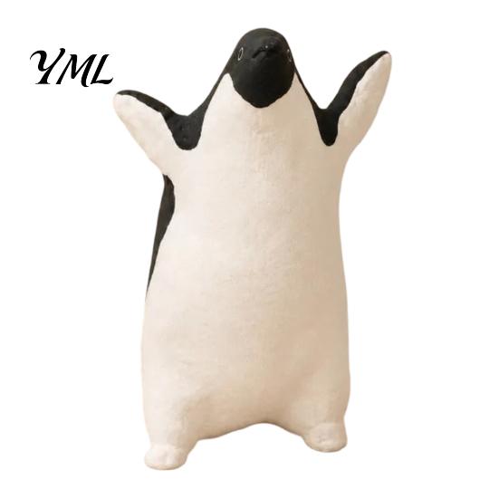 Playful Home Embellishments Cute Penguin Figurine, Nordic Style Small Animal Statue, Whimsical Modern Accents Desk Shelf Tabletop Decor Ornament, Gift
