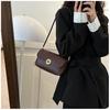 Small Retro Shoulder Bag 2023 Winter New Fashion Street Style Crossbody Bag