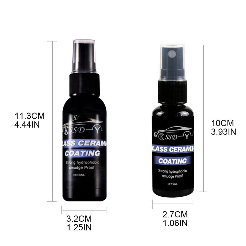 Rearview Mirror Rainproof Agent Anti-fog Spray Durability Automotive Glass Coating Agent - 30/50ml