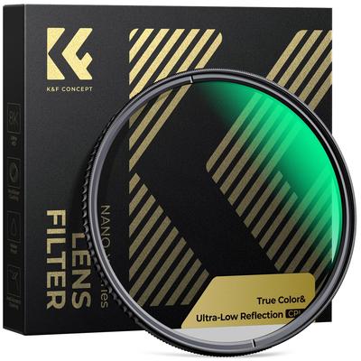 Concept 37mm True Color Ultra Low Reflection CPL Filter Can Eliminate Yellow Fog Ultra Low Reflection Contrast Reflection Adjustment High