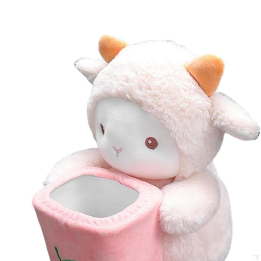 Car Tissue Box 2 In 1 Design Storage Holder Decoration Toy Interior Organization Napkin