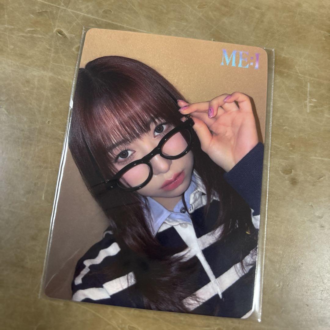 

[USED] ME:I Aritza CD Purchase Bonus Trading Card (Second Half) by Kasahara Momona