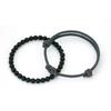 New Lucky 2Pcs Bracelet Set For Men Selected Grade A 3mm Milan String Charm Braslet Handmade Braided Friendship Braclet Homre