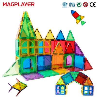 Τουβλάκια Παιδικά Παιχνίδια DIY Εκπαιδευτικά Παιχνίδια Montessori Σετ Κατασκευών Μαγνητικά Πλακίδια για Παιδιά Δώρο