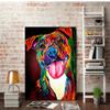 Nordic Animal Illustration On Oil Canvas For Home Interior Modern Decoration