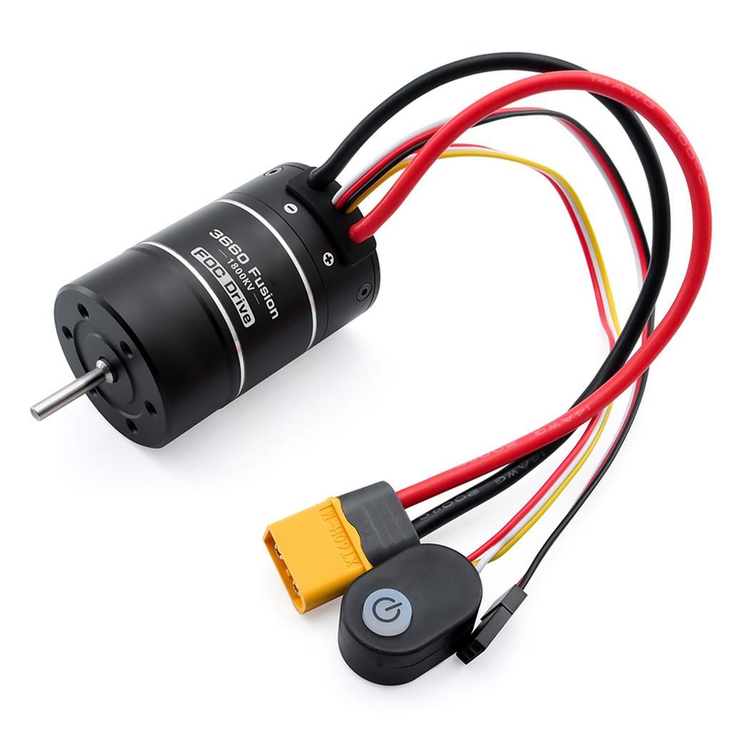 3660 1800KV Brushless Motor with 40A ESC and BEC Support for 1 10 Crawler Rainproof