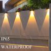 2/4pcs Solar Wall Washing Lamp Waterproof Outdoor LED Wall Light Courtyard Lamp Decorative Balcony Garden Decorative Lights