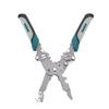 Foldable Wire Stripping Pliers Cr V Steel Multifunctional Bent Nose Wire Stripper