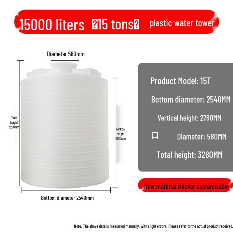 

MOLUONA Plastic Water Tank