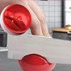 1 stk, Knivsliber, Knivslibeværktøj, Mini Sød Kreativ Tomatformet Slibesten, Knivsliber, Køkkenredskaber