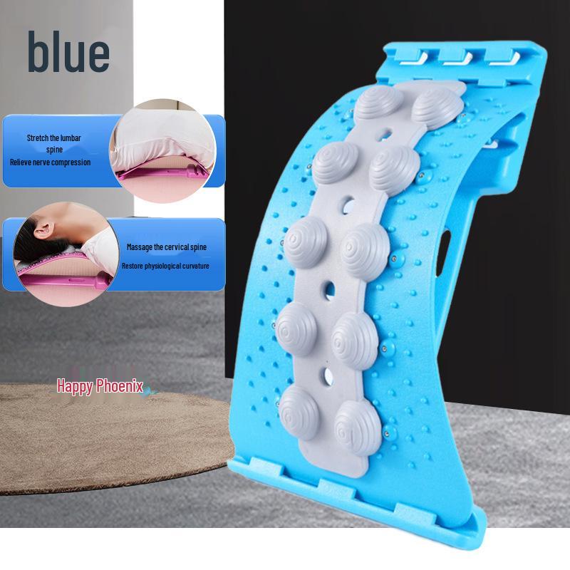 Lumbar Soother: Yoga Spine Corrector & Waist Support Massager