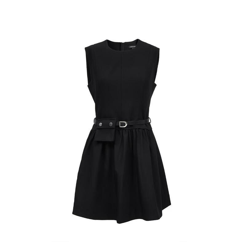 VEROMODA 2025 Autumn Belted A-Line Short Dress