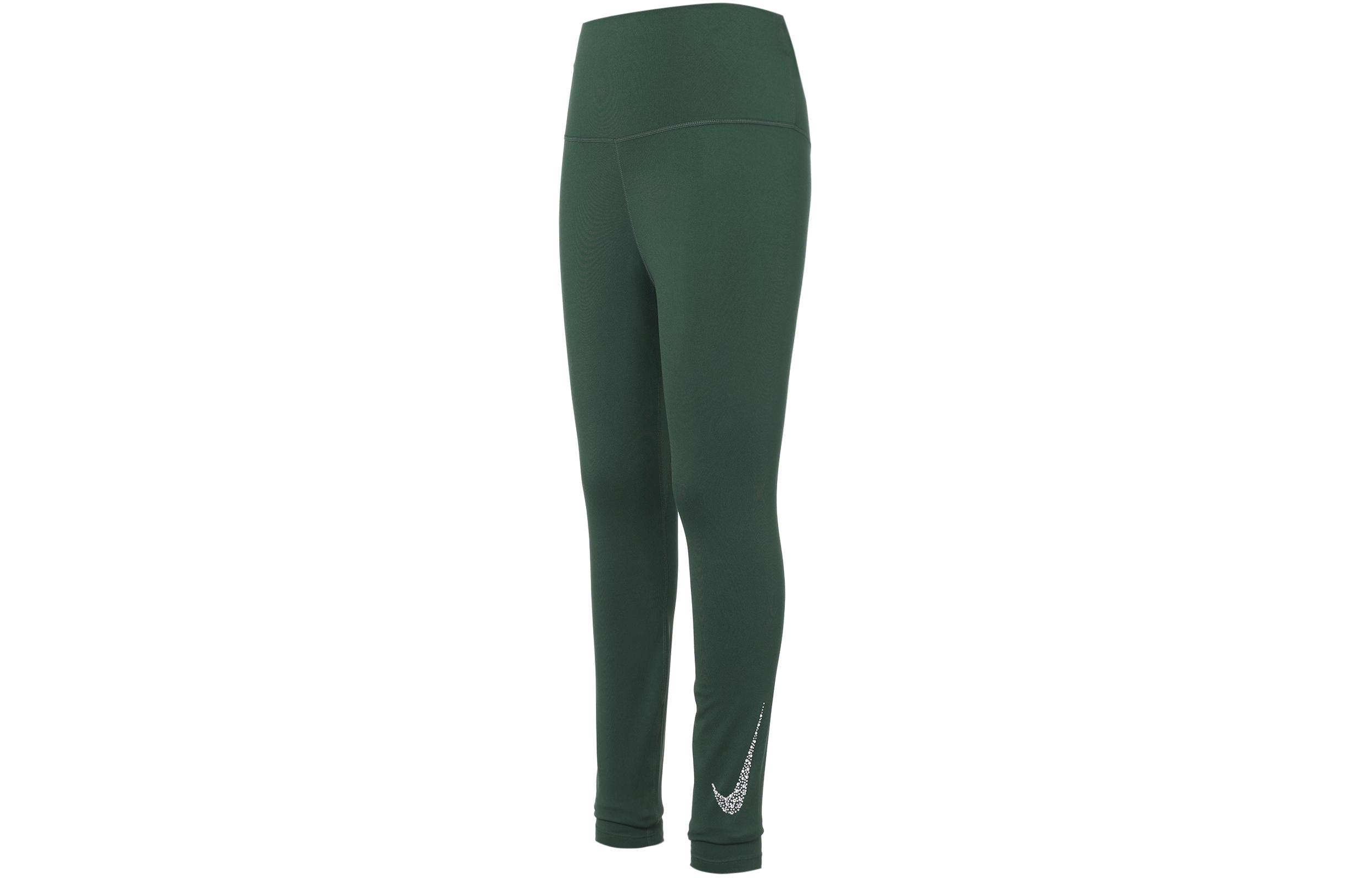 

Nike Knitted Sweatpants Women s Green Moderate Slim Fit Pants FB1923-397 L