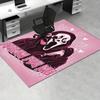 1pc Scream,Mask,Heart Office Carpet Soft Polyester Entrance Carpet Washable Non slip Machine Washabl
