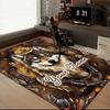 1PC Custom Name Wolf Spirit Dreamcatcher Theme Floor Mat Ideal for Living Room, Game Rooms, Office, Bedroom Floor Mat Playful Design