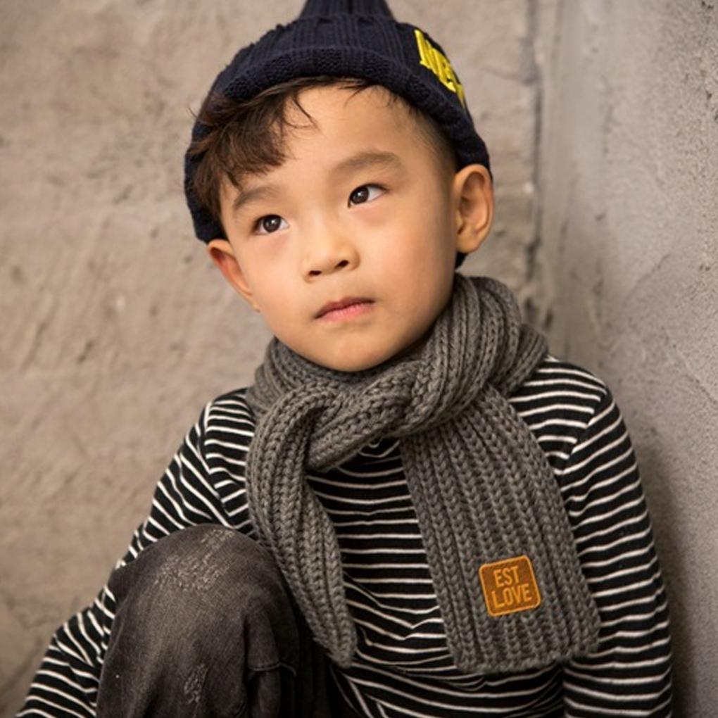 Kleiner Babyschal Gerade Dicke Fadenstrickerei Neugeborenen Schals Gute Elastizität Schal Winddicht Säugling Halstuch Weihnachten