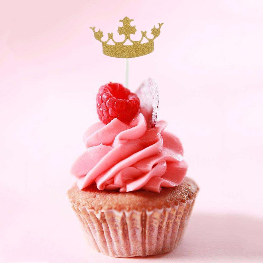 5Pcs PAPER CUPCAKE TOPPER PICKS THEMED BIRTHDAY PARTY - SKCQ002, 100mm