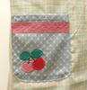 Humming Mint Children 110cm Applique Apron Sanrio Green H-shaped 45823g-110