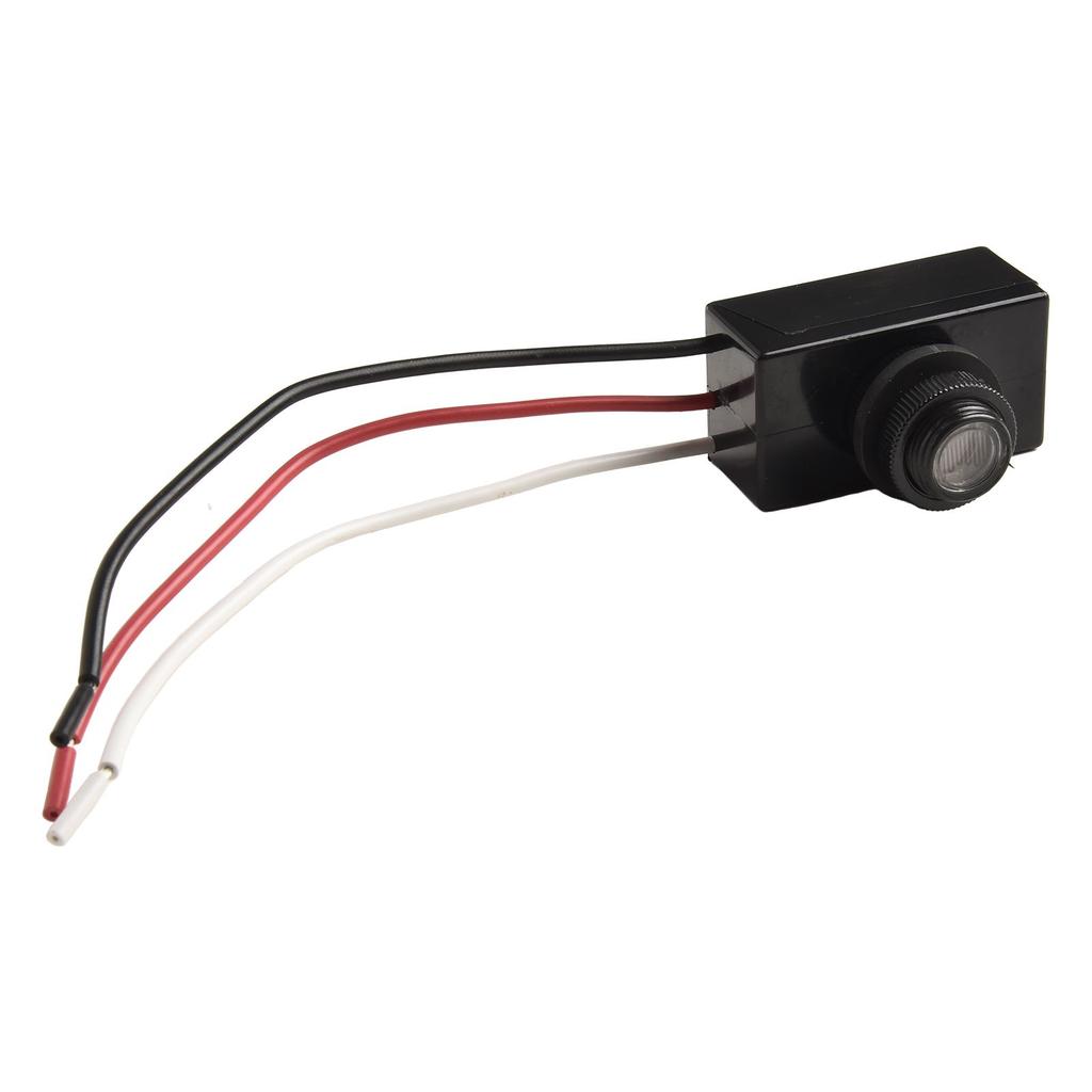 Schalter Taste Sensor Tastenstil Lichtsensor Automatisches Lichtempfinden Dämmerung bis Morgengrauen Energiesparend Fotozelle Sensor