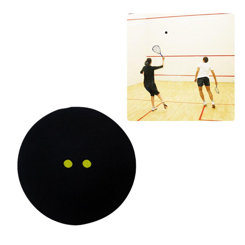 Competition Squash Training Tool Squash Ball Low Speed Ball Training Squash Ball Two-Yellow Dots