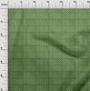 oneOone Cotton Flex Green Fabric Diagonal Sewing Fabric By The Yard Printed Diy Clothing Sewing Supplies 40 Inch
