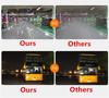 720P 4CH H.264 Car Vehicle DVR Video Recorder Box With 7" HD Car Monitor 4Pcs CCD Front Rear Side Camera For Truck Van Bus