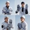 Winter Gloves Thermal Touchscreens Ski Gloves Windproof Warm Mittens for Skiing Snowboarding Shoveling Cycling Hiking