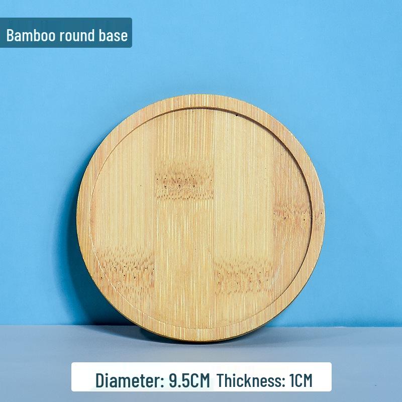 Bamboo Coaster & Placemat DIY Kit for Kids - Square & Round Mosaic Base