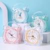 Luminous Silent Alarm Clock Rural Small Desk Clock Cartoon Luminous Alarm Clock Desktop