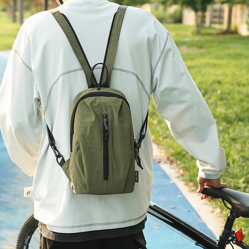 Multi-Functional Riding Chest Bag Outdoor Multi-Purpose Bag Lightweight Unisex Shoulder Bag