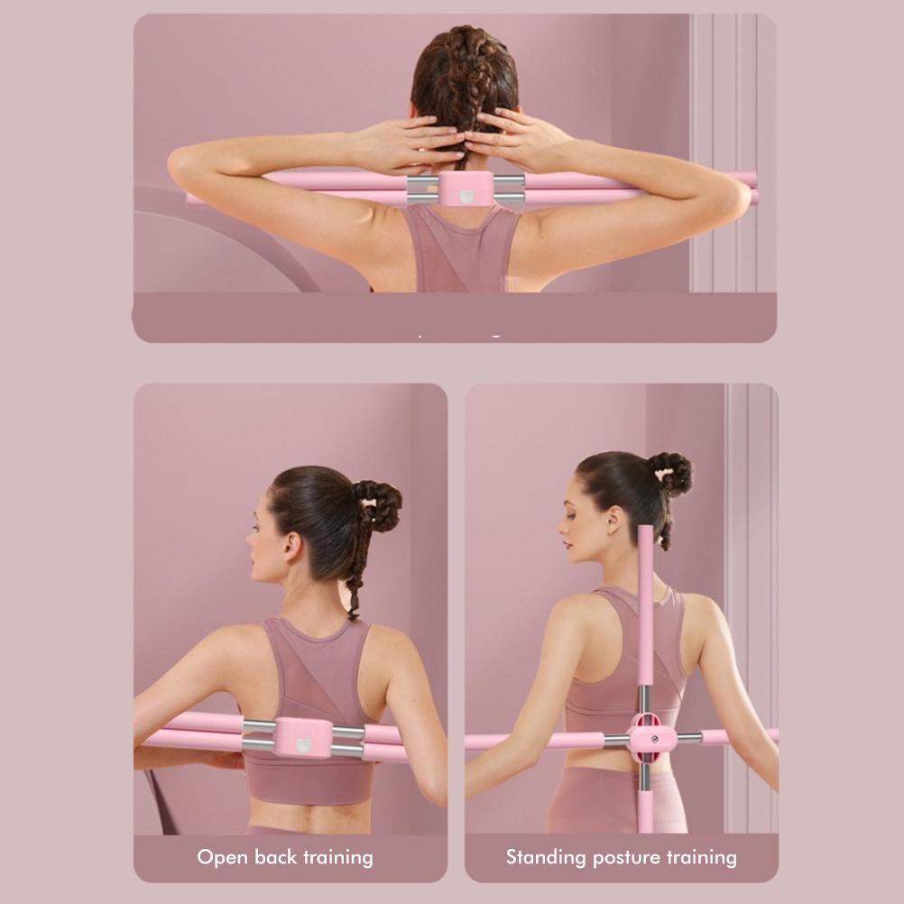 1 Pcs Open Back Sticks Stretching Tool Posture Training Sticks Exercise Stick Home Fitness Equipment