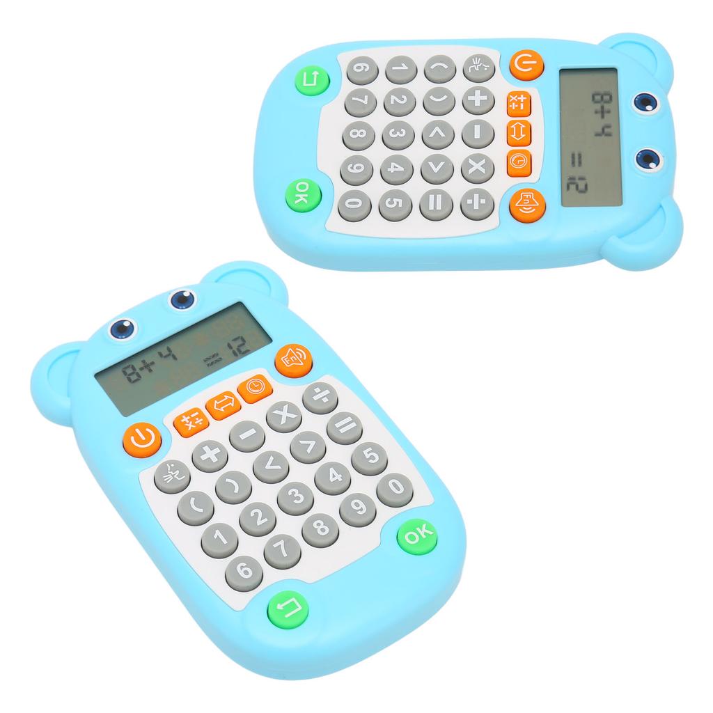 Arithmetic Exercise Toy Digital Display Voice Prompt 27 Keys USB C Arithmetic Training Machine for Kids Education