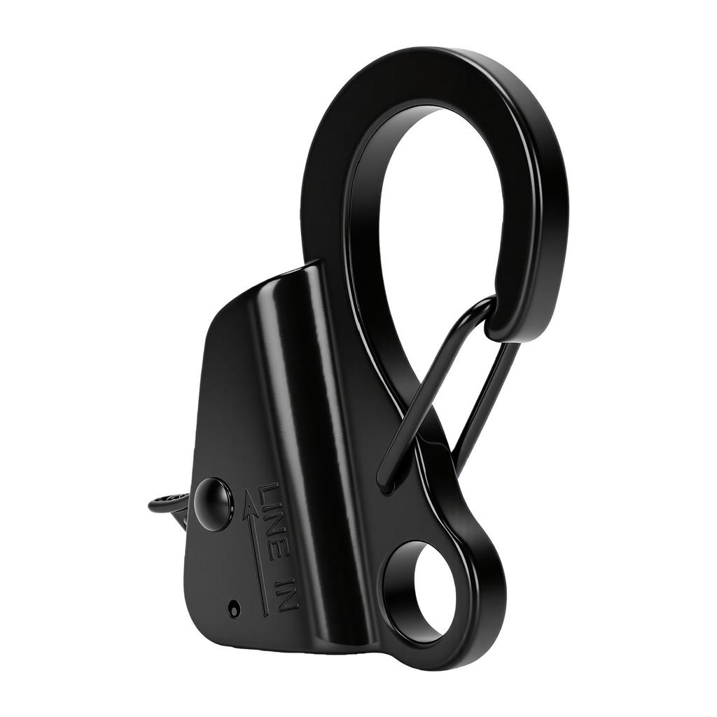 Boat Bumper Clips Adjusters Stainless Steel Sliding Rope Hook for 1Celsius4 to 3Celsius8in Ropes