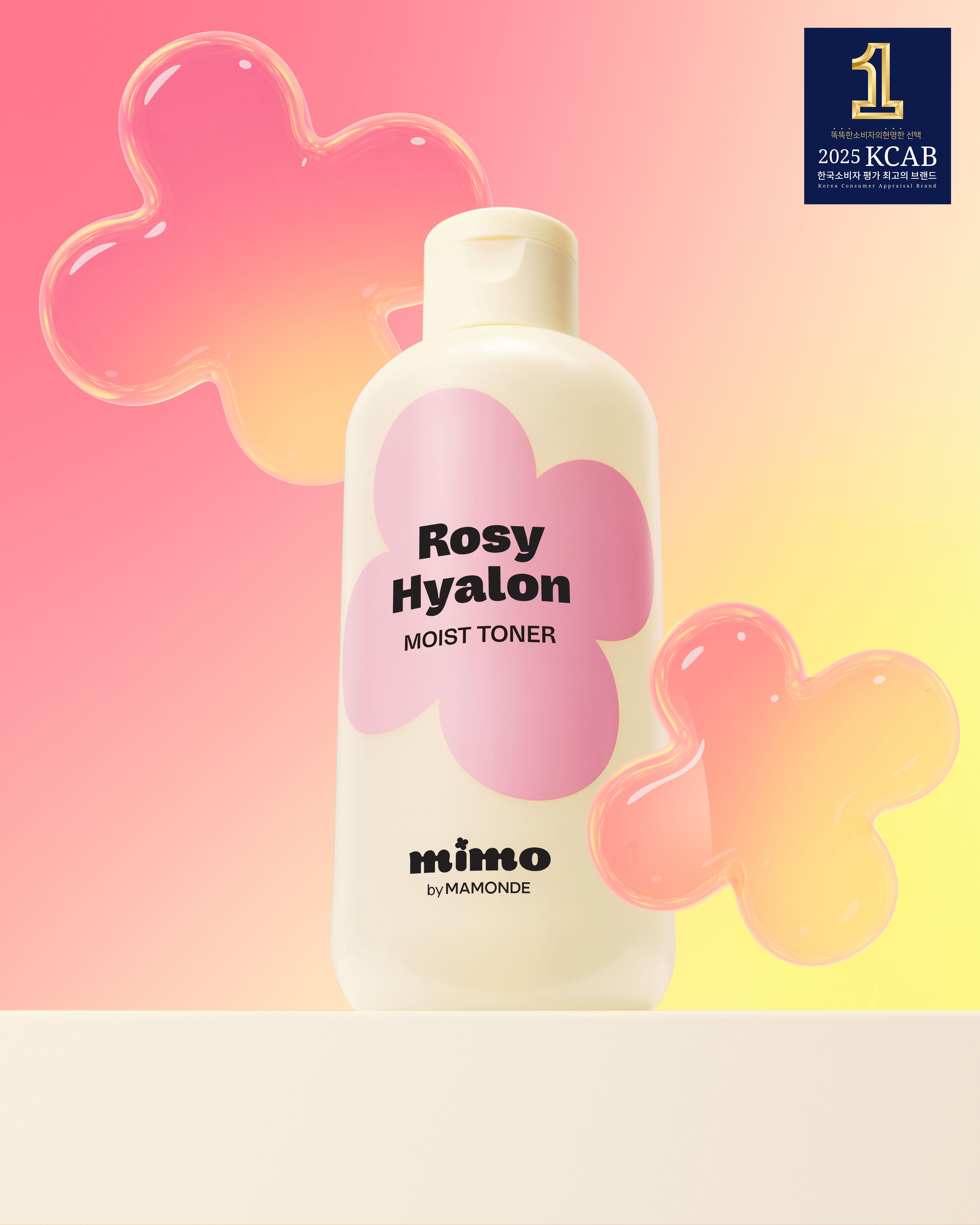 Mimo by Mamonde Rosy-Hyaluron Hydrating Glow Toner 200ml 1ea
