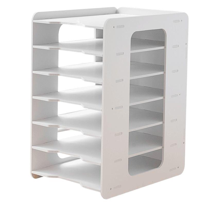 A4 Paper Desktop Storage Rack Multilayer Space-Saving Storage For Desk Office Stationery Organizer Document Drawer Organizer