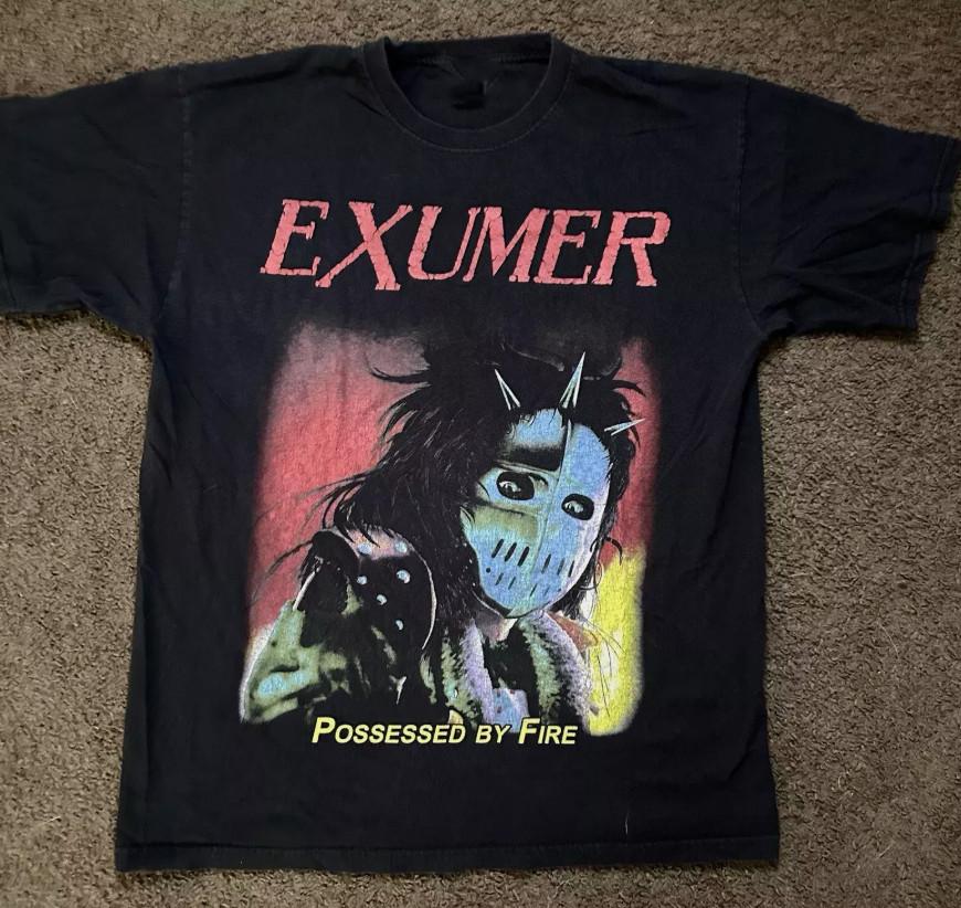 

EXUMER Коллекция группы Подарок для фаната Все размеры от S до 4XL Футболка XL