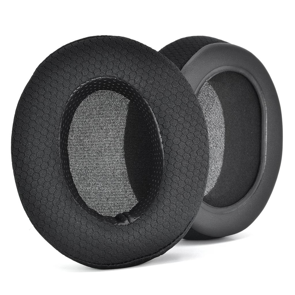 YAYINCC Soft Foam Breathable mesh fabric Ear Pads For Brainwavz HM5  Headset Earmuffs Repairing Parts