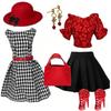 6-Point Jointed BJD 30cm Barbie Doll Clothes & Fashion Bag Set - Fairy Supermodel Xinyi Collection