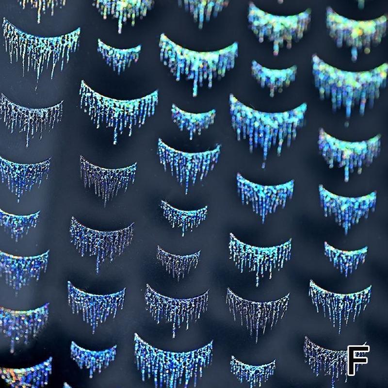 

3D Линии Наклейки для Ногтей Серебро Золото Металлические Полоски Декали Кривые Гелевые Ногти Арт Слайдеры Лак Маникюр Декор Фольга as the picture