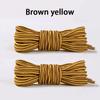 2 Pair NEW Heavy Duty Round Boot Laces Durable Striped Shoelaces for Hiking Work Boots Outdoor Sports Sneaker Shoe Laces
