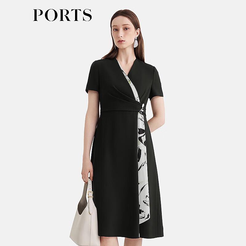 

PORTS 2025 Весенне-летнее платье в стиле пэчворк XS
